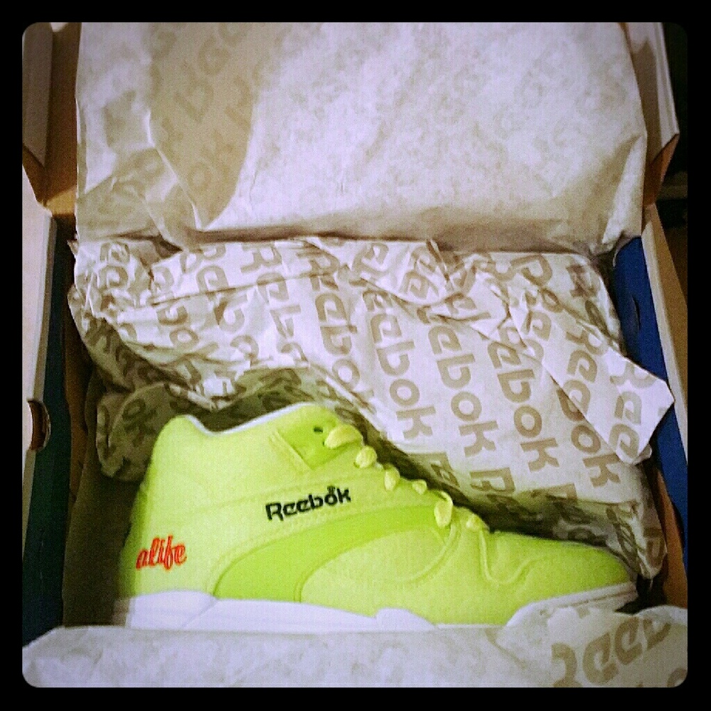 Alife Reebok Court Pump Felt